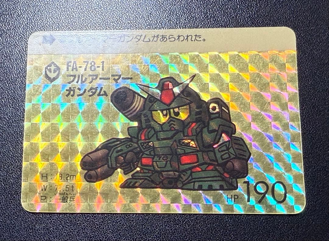 入手困難 パチ SDガンダム カードダス 本弾 6弾 暫定コンプセット 当時物