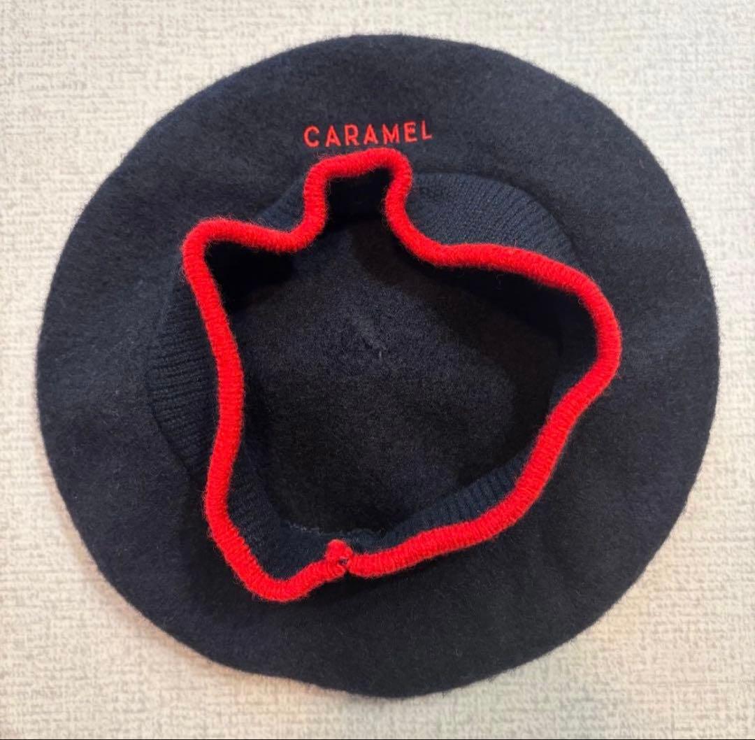 CARAMEL ベレー帽