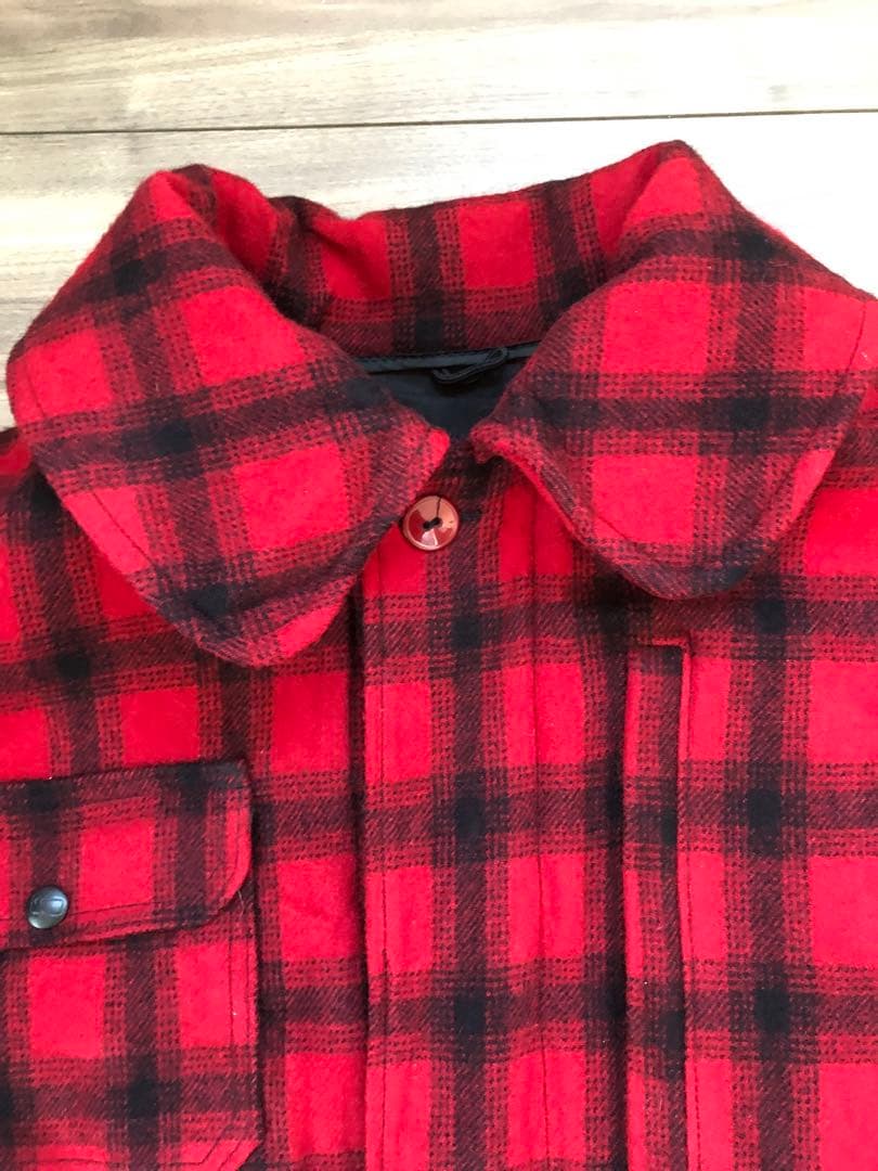 USA製ウールリッチマッキーノジャケットオンブレバッファローチェック