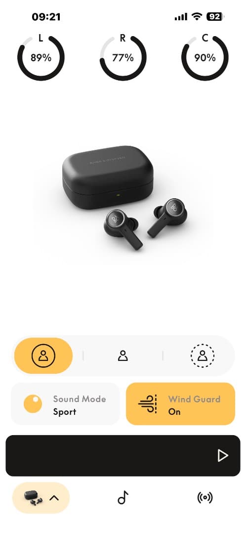 イヤホン Beoplay ex