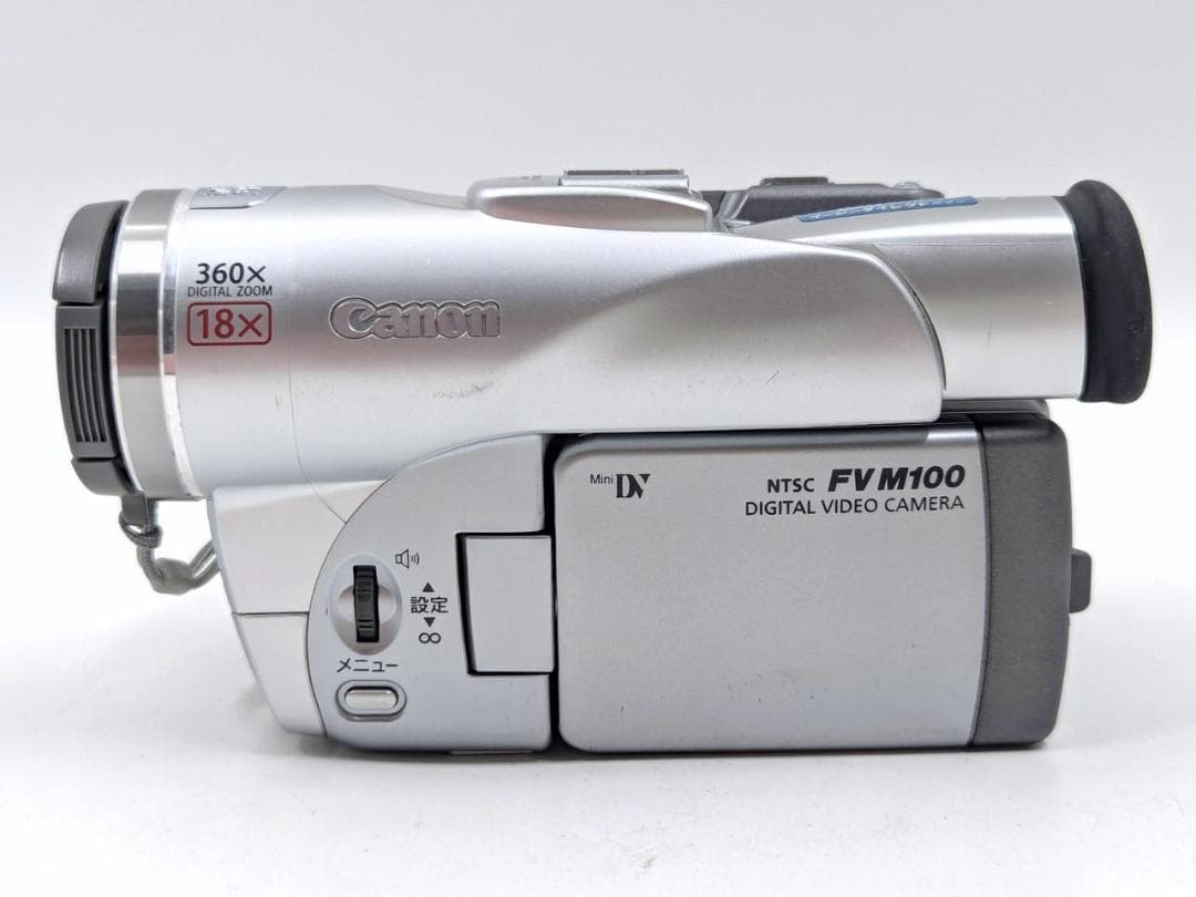 miniDVのダビングに！ Canon ビデオカメラ DM-FV M100 04