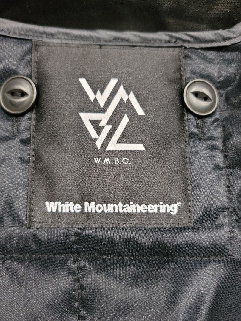 【未使用】White Mountaineering × KIU　モッズコート　黒