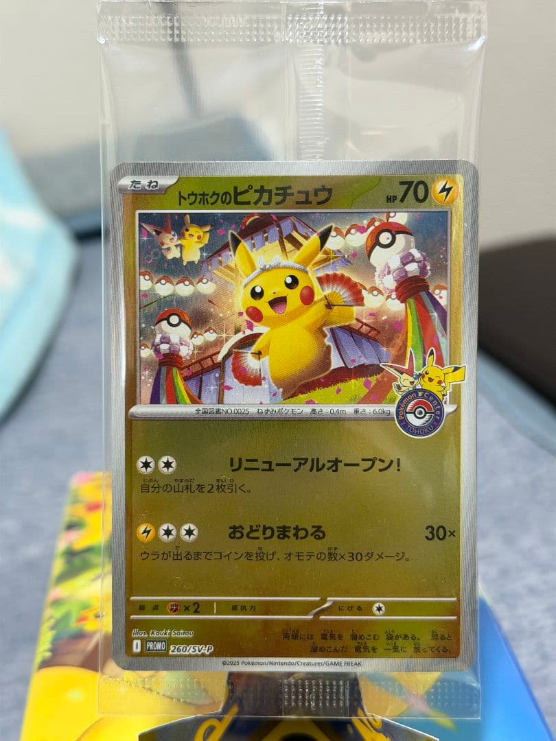 トウホクのピカチュウ HP70 雷