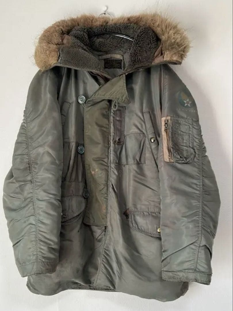 50s n-3b 黒タグ 初期　アルバートターナー社 コヨーテファー