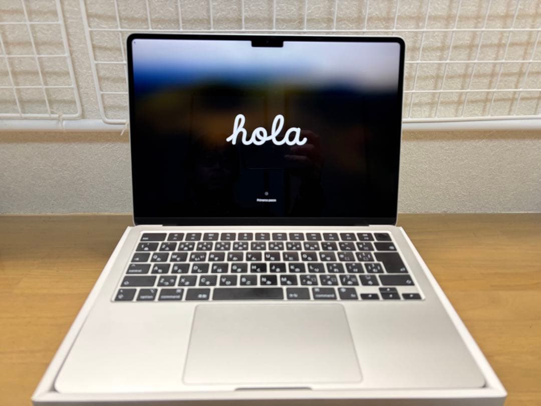 極美品 MacBook Air 13インチM2 スターライト