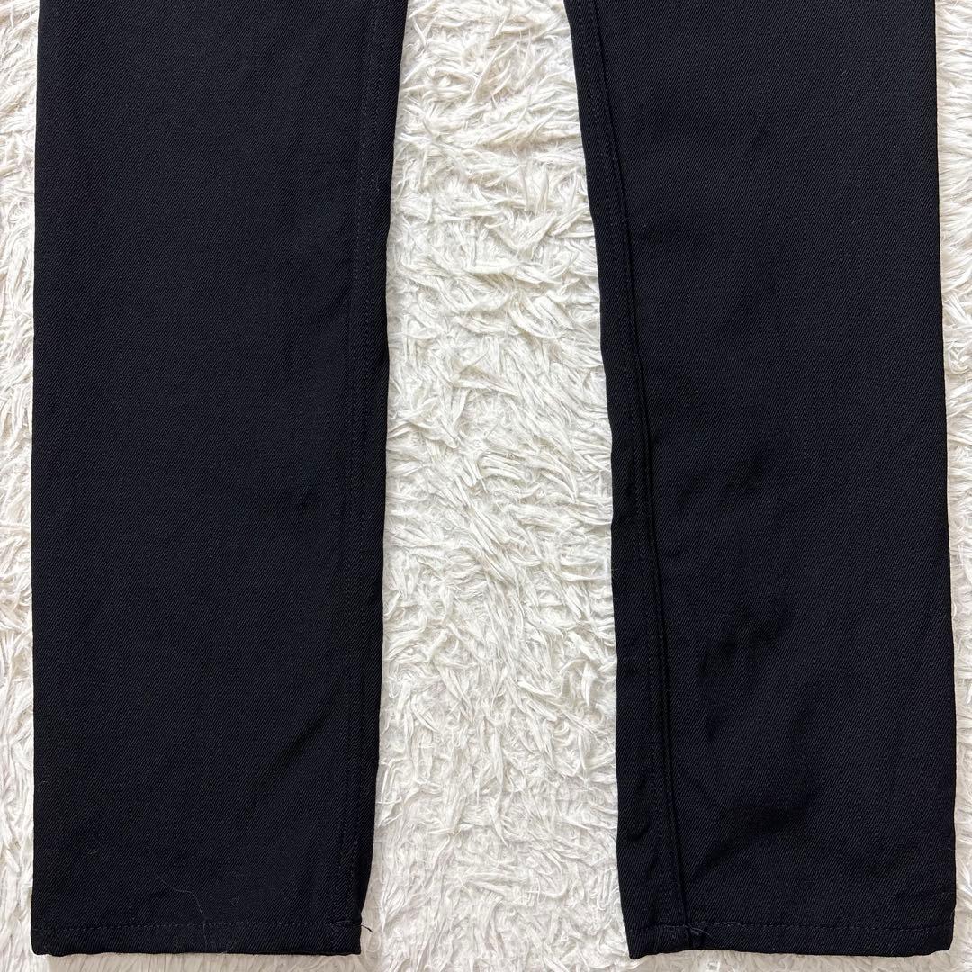 美品　コムデギャルソン　ウールツイルストレートパンツ　ブラック　M