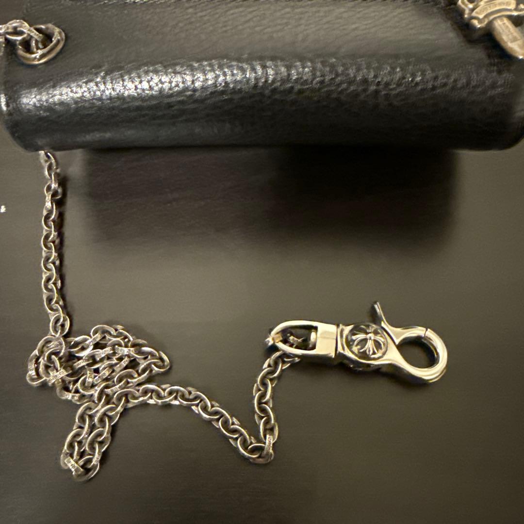 CHROME HEARTS Tbar ペーパーウォレットチェーン