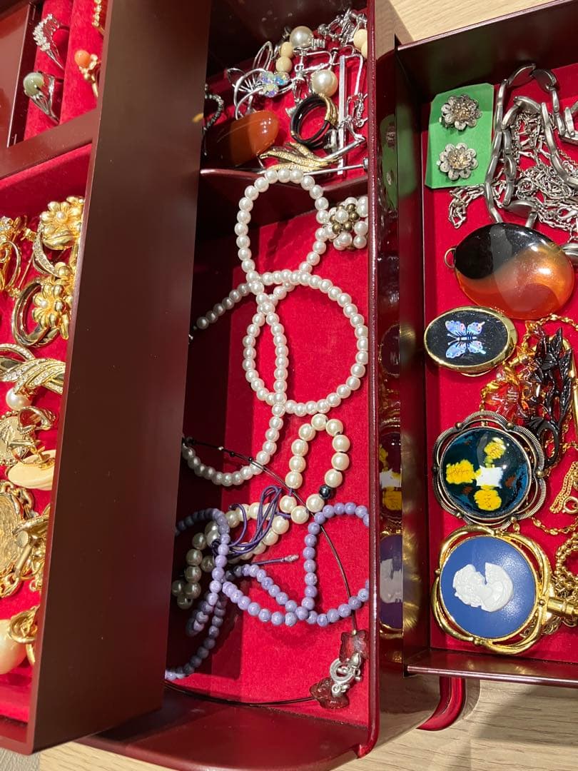 アクセサリー まとめ売り 整理品 金製不明 ネックレス ブローチイヤリング等