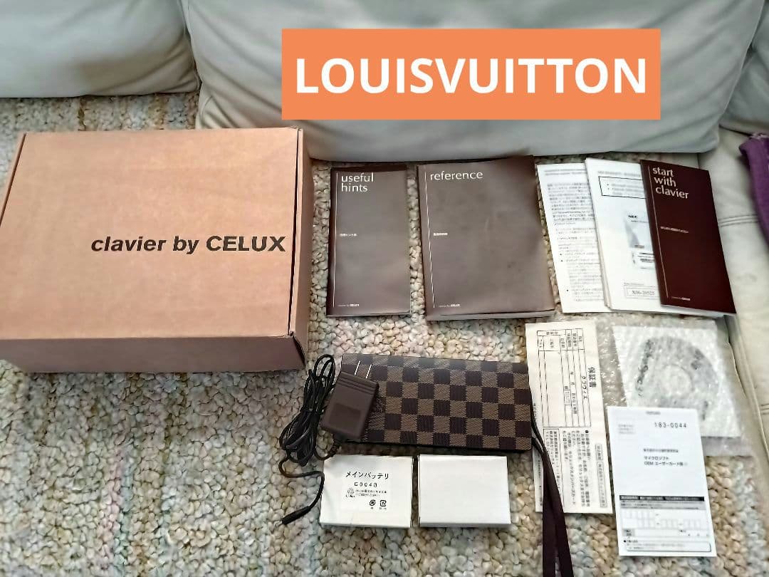 希少☆LOUIS VUITTON セリュックス 25周年 PC パソコンダミエ