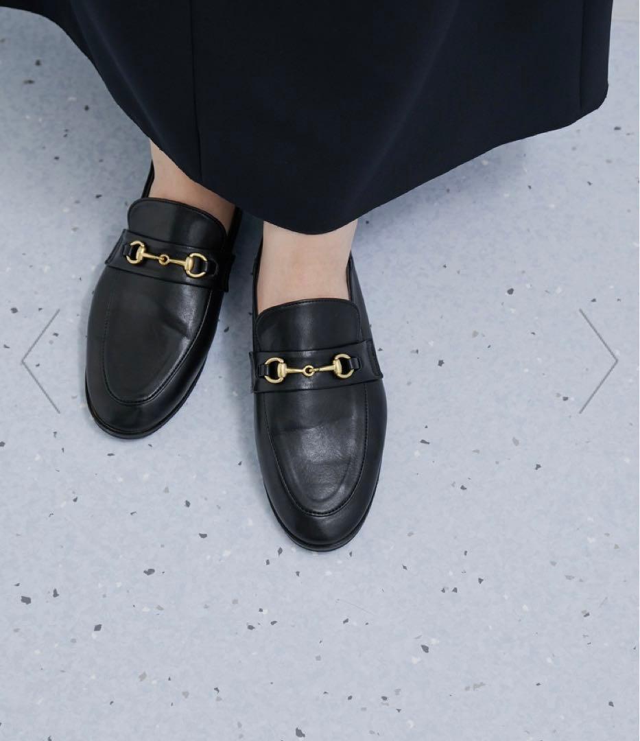 アダムエロペ　ソフトビットローファー