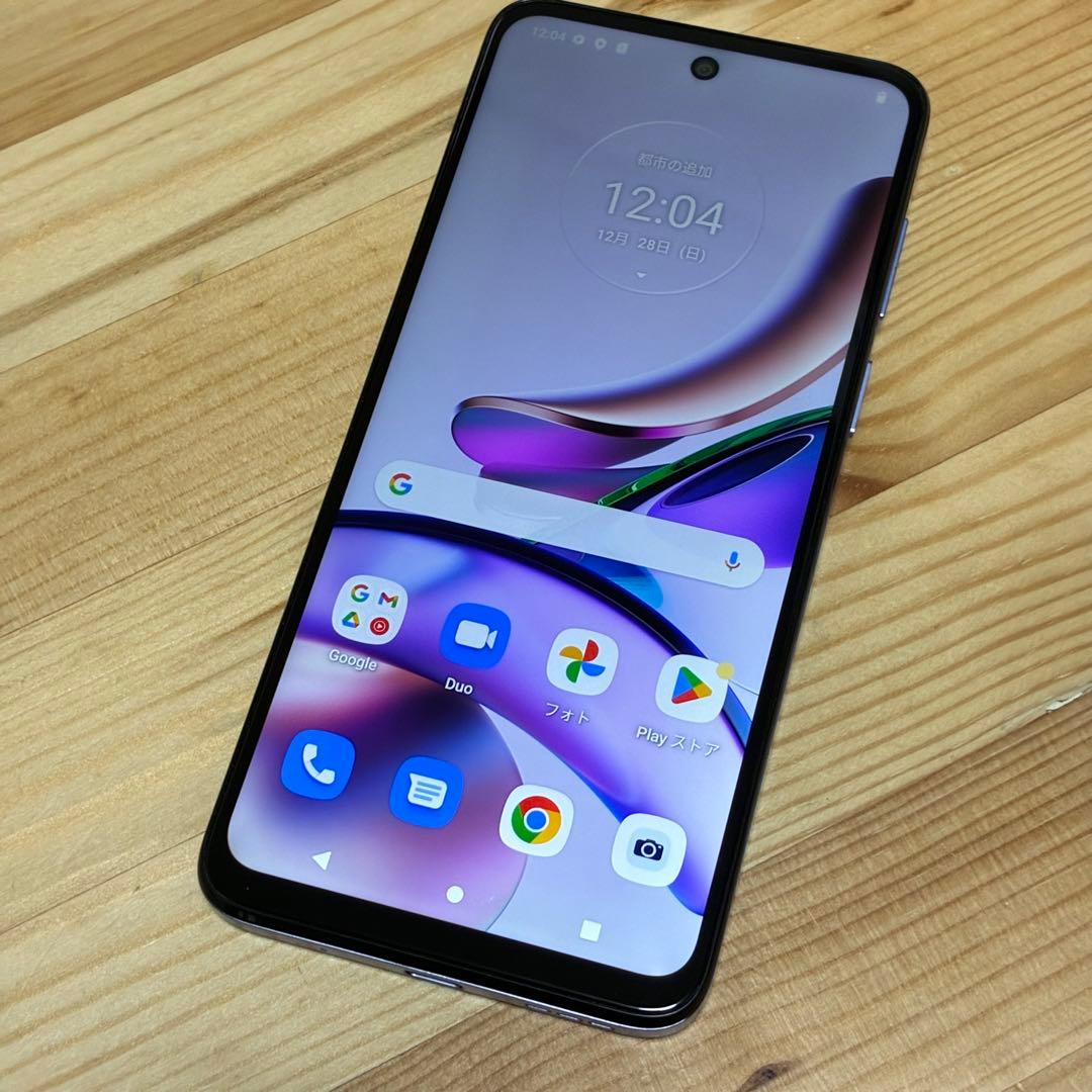 ま*す様 Motorola スマートフォン moto g13 ラベンダーブルー