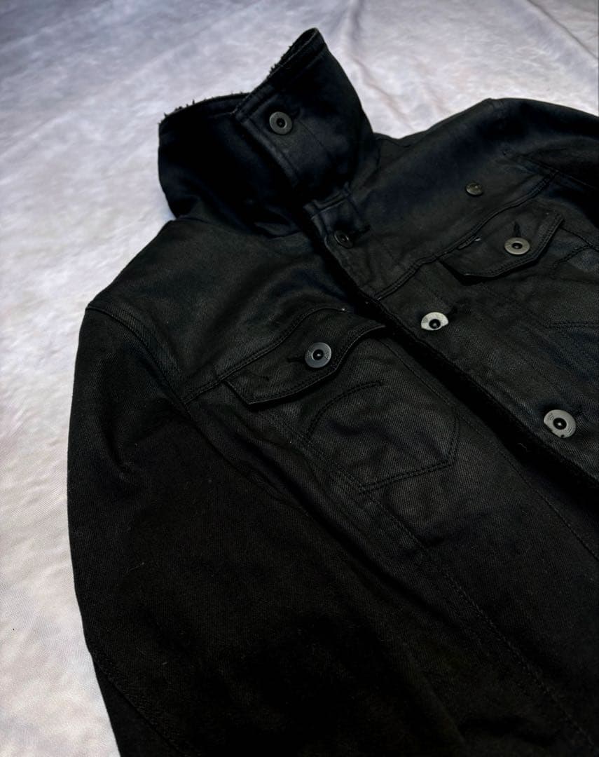 ジャケット・アウター archive 00s gstar raw wax coating bore