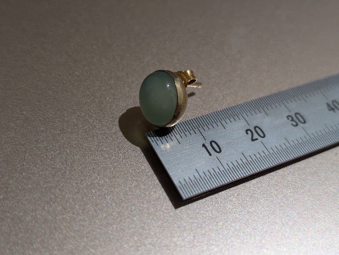 fruitsjolieフリュイジョリ　シーブルーカルセドニーピアス