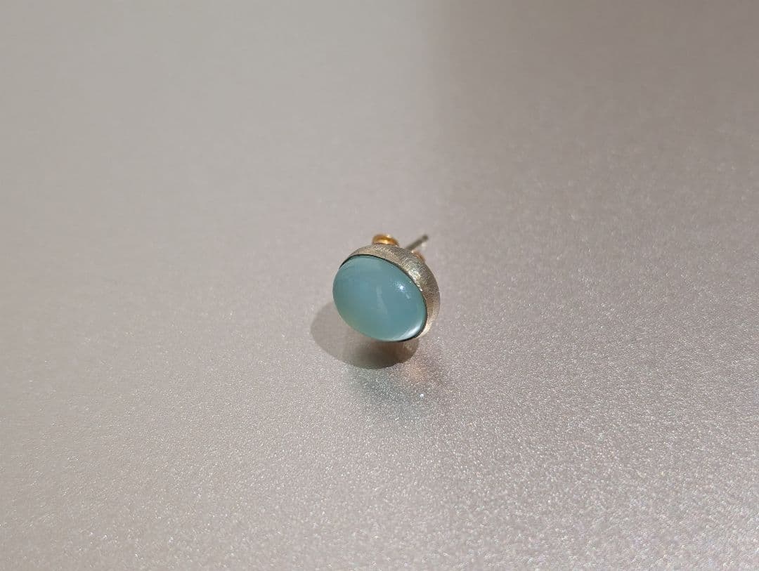 fruitsjolieフリュイジョリ　シーブルーカルセドニーピアス