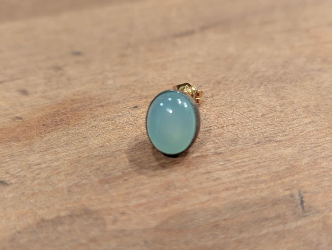 fruitsjolieフリュイジョリ　シーブルーカルセドニーピアス