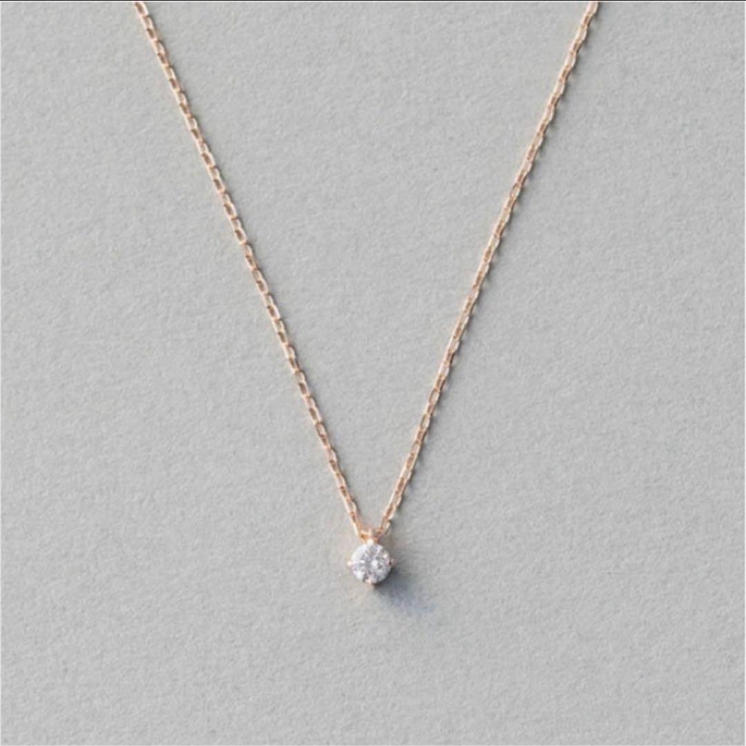 ete 10kレイヤー ダイヤモンド ネックレス