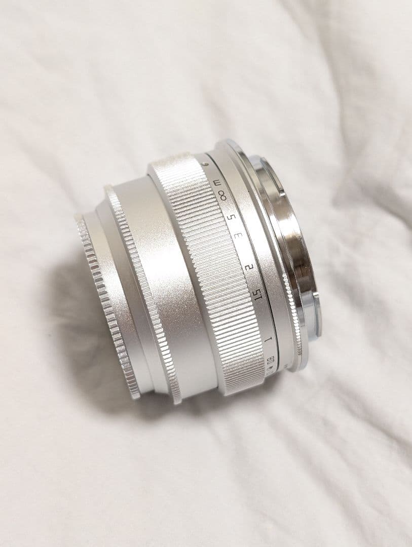 【Lマウント】TTArtisan 50mm f2 シルバー 限定カラー