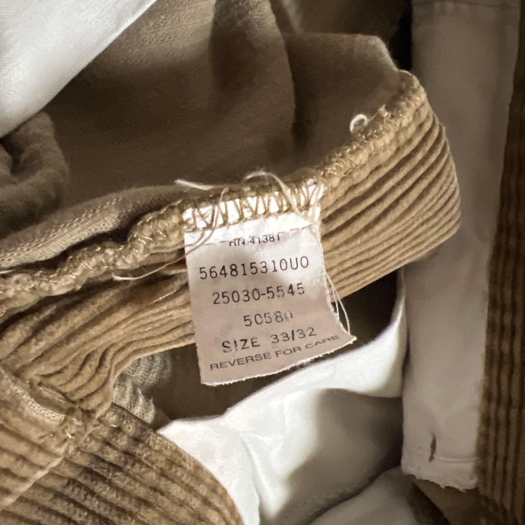 80s～90s Ralph lauren 2タック コーデュロイパンツ