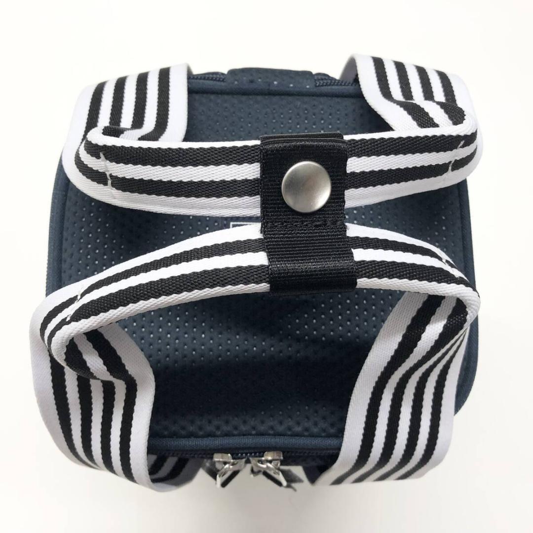 ○★新品未使用　PEARLY GATES　バニティタイプ　保冷バッグ　ネイビー