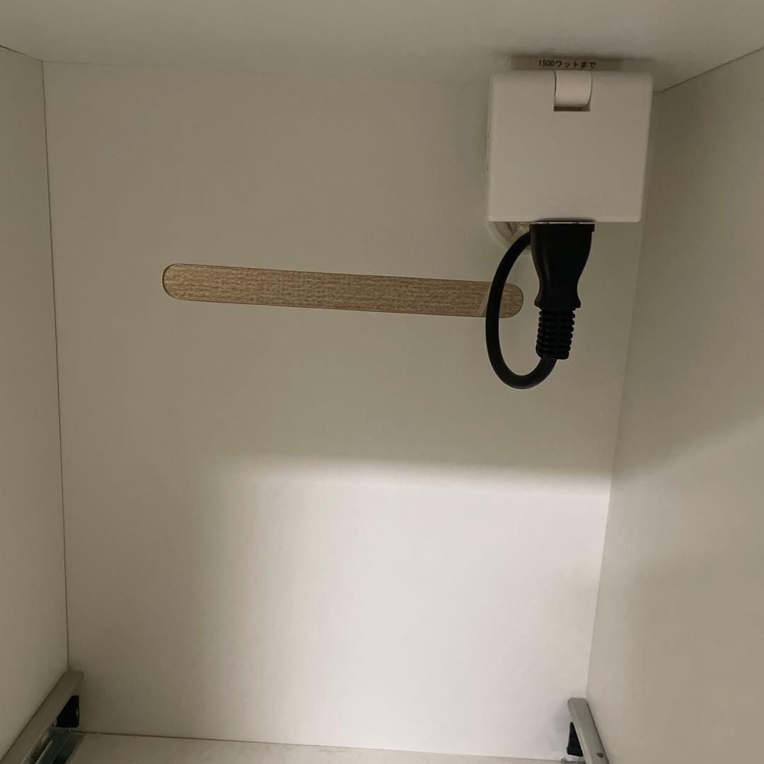 売約済【美品】ニトリ キッチンカウンター アルミナ2 幅120cm ホワイト