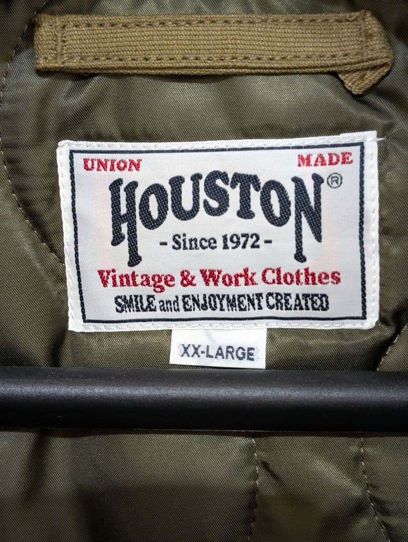 HOUSTON ボア襟　N-1 DECK JACKET　ヒューストンジャケット