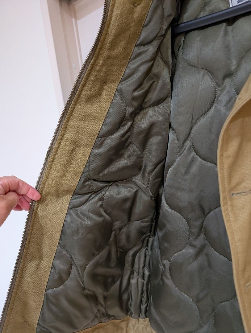 HOUSTON ボア襟　N-1 DECK JACKET　ヒューストンジャケット