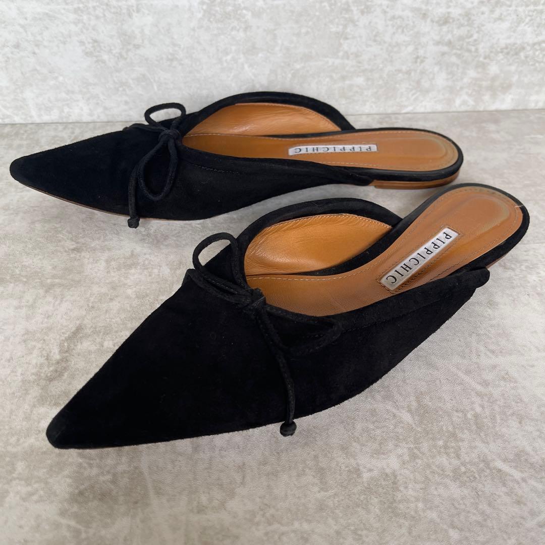 PIPPICHIC ピッピシック Remy ミュール 23.5 ポインテッドトゥ