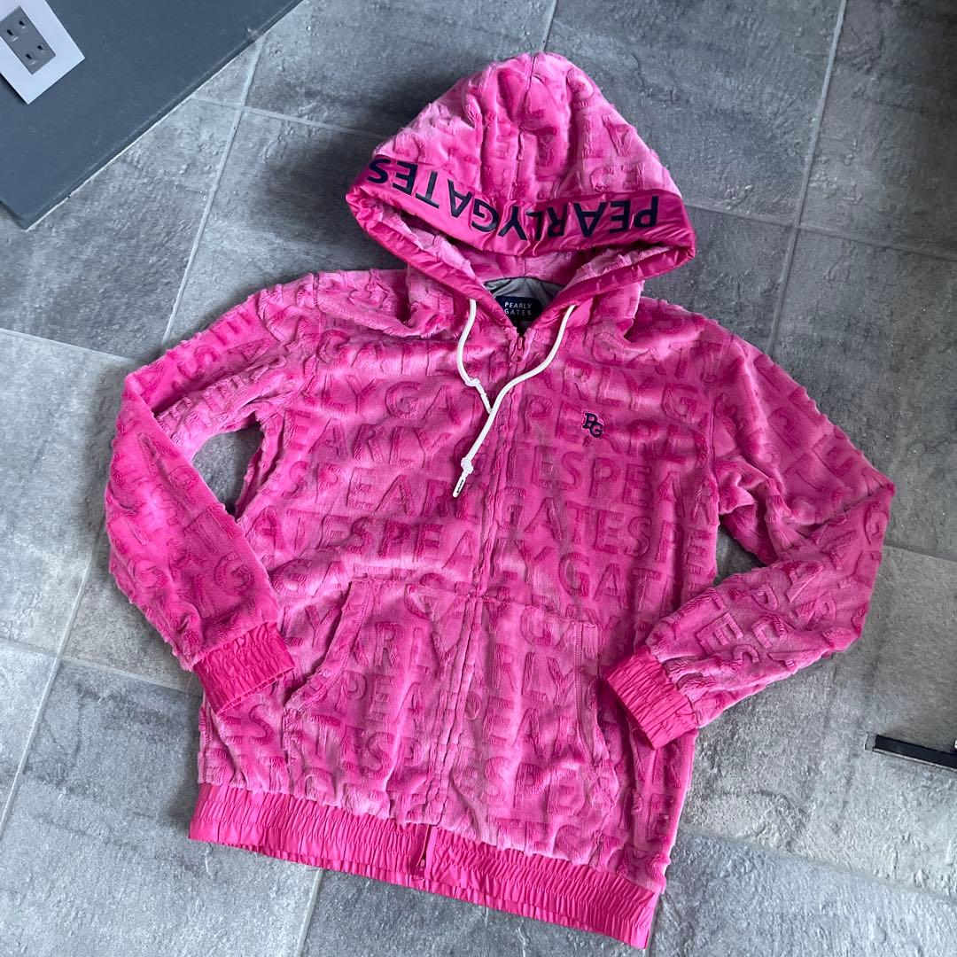 希少モデル★パーリーゲイツ ボアジャケット　size 0