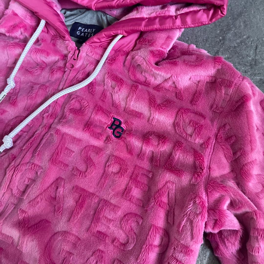 希少モデル★パーリーゲイツ ボアジャケット　size 0