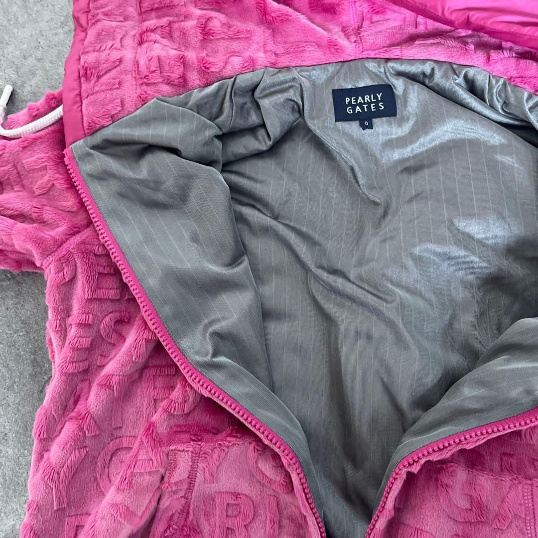 希少モデル★パーリーゲイツ ボアジャケット　size 0