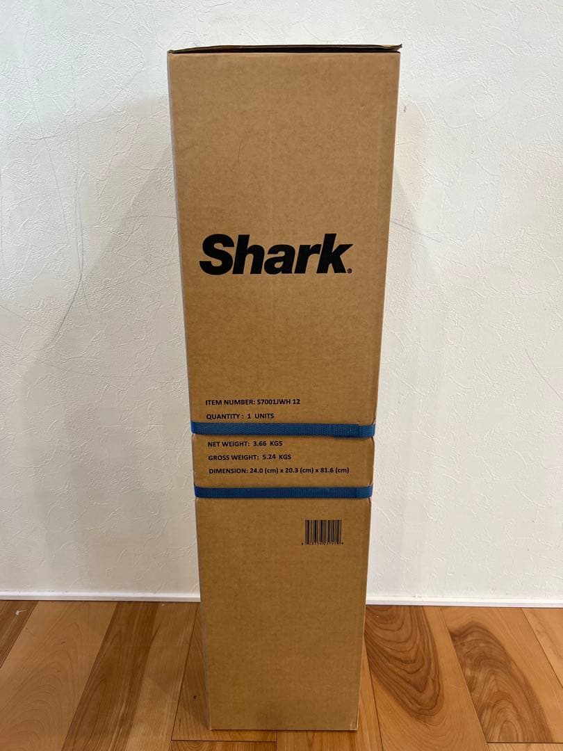 新品 シャーク Shark S7001JWH 回転スチームモップ 除菌 自立式