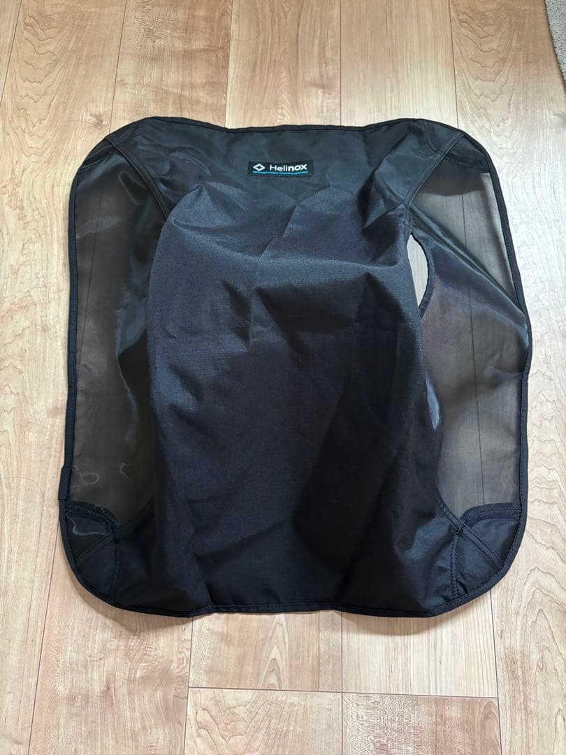美品 Helinox ヘリノックス グラウンドチェア BK ブラック