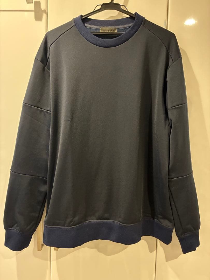 BRIEFING WillLOUNGE ナノユニバース クルーネック　ネイビー