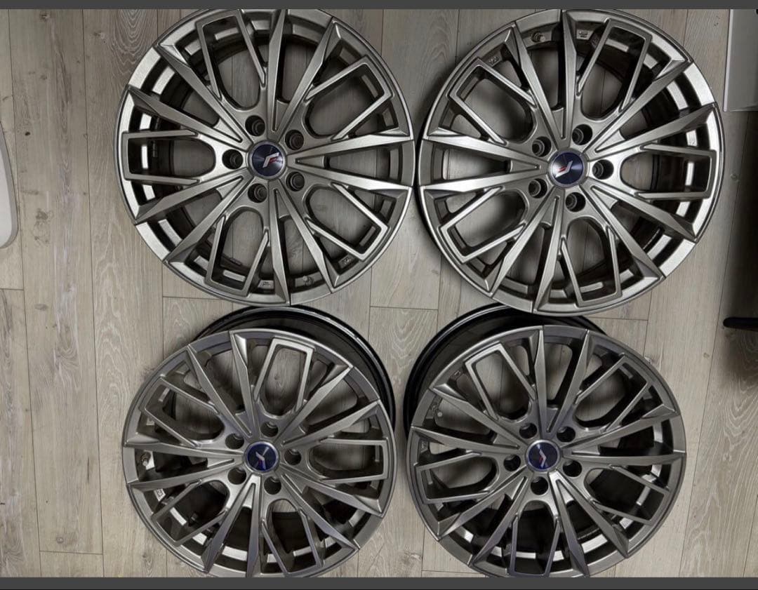 レアマイスター エルエフ ファース 18インチ8jインセット39 レクサスNX