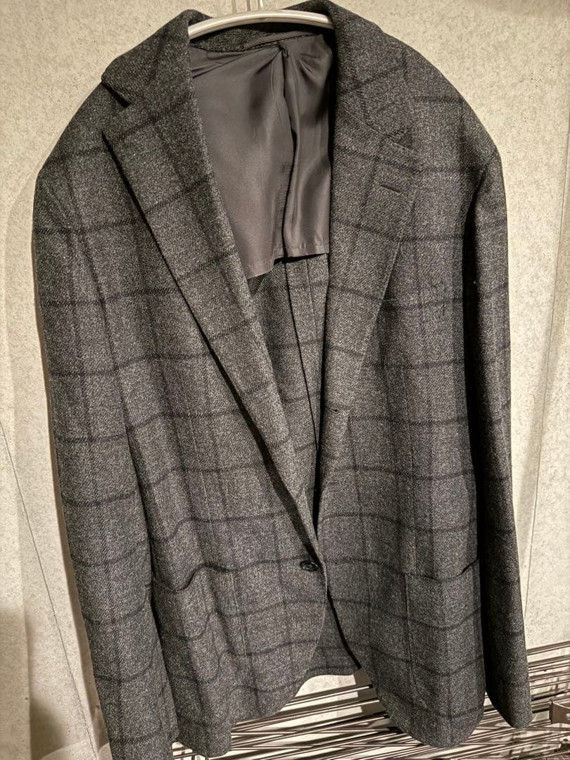 【期間限定値下げ中！】UNITED ARROWSグレーウィンドウペイン