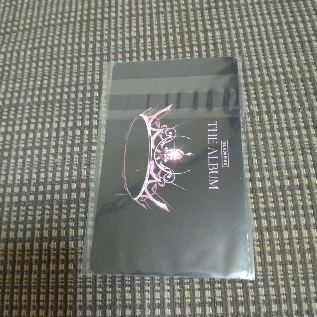 BLACKPINK the album ユニバ特典 トレカ ロゼ