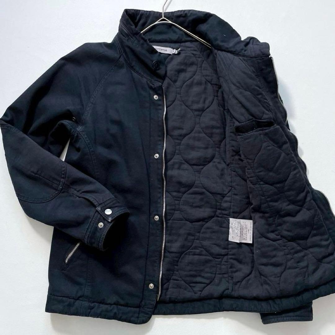 【山下智久着用モデル】nonnative キルティング中綿ジャケット 黒 M相当