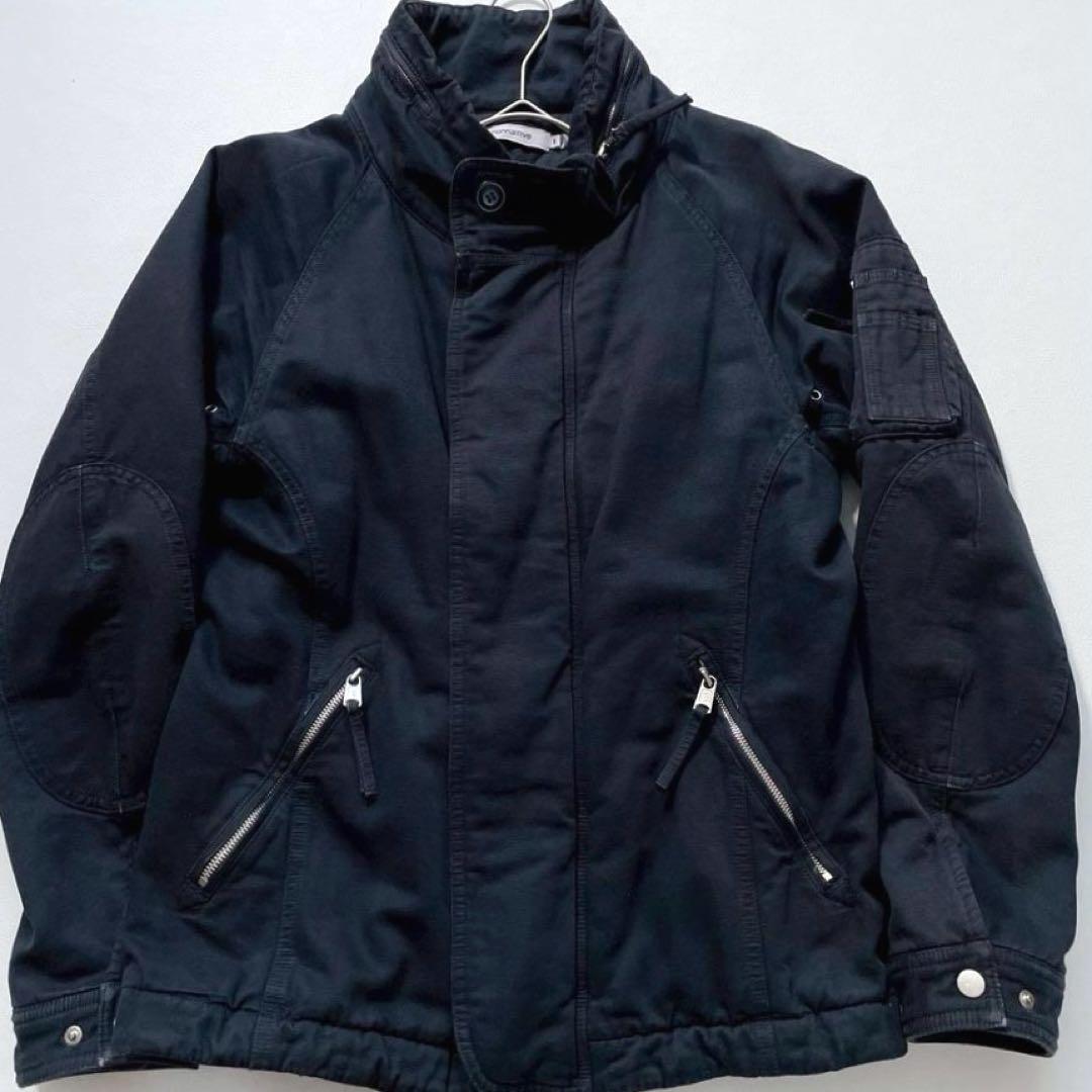 【山下智久着用モデル】nonnative キルティング中綿ジャケット 黒 M相当
