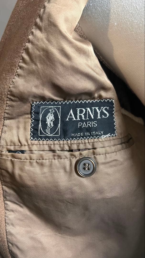 ARNYS ロロピアーナ製　希少　テーラードジャケット カシミヤ　48〜50