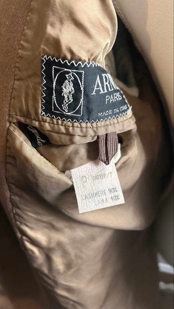 ARNYS ロロピアーナ製　希少　テーラードジャケット カシミヤ　48〜50