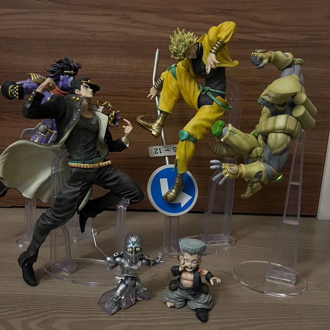 一番くじ ジョジョ フィギュア セット　スタンドラッシュ　アクリル台座付