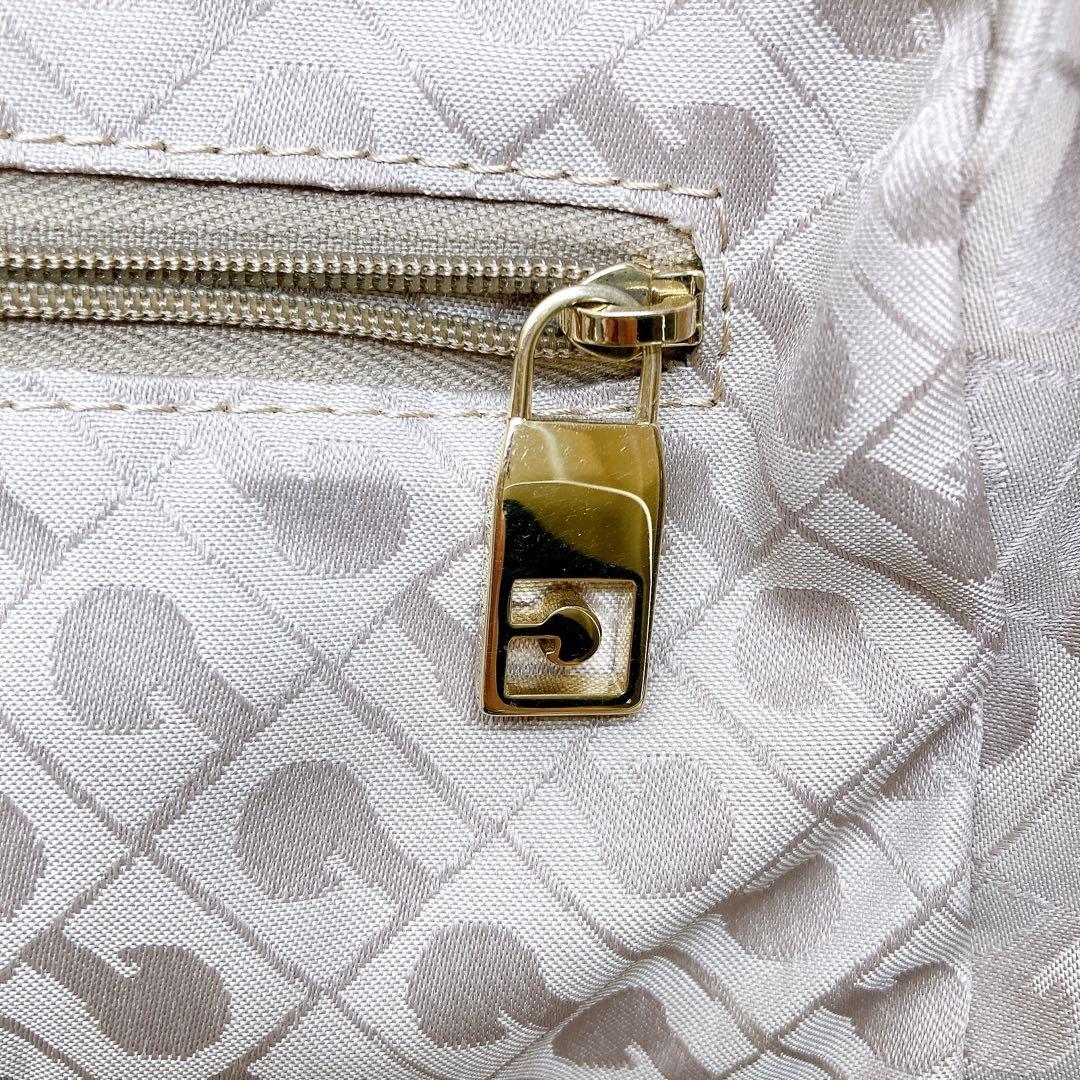 ✨美品✨ゲラルディーニ 2way リュック ハンドバッグ ベージュ 総柄 軽量