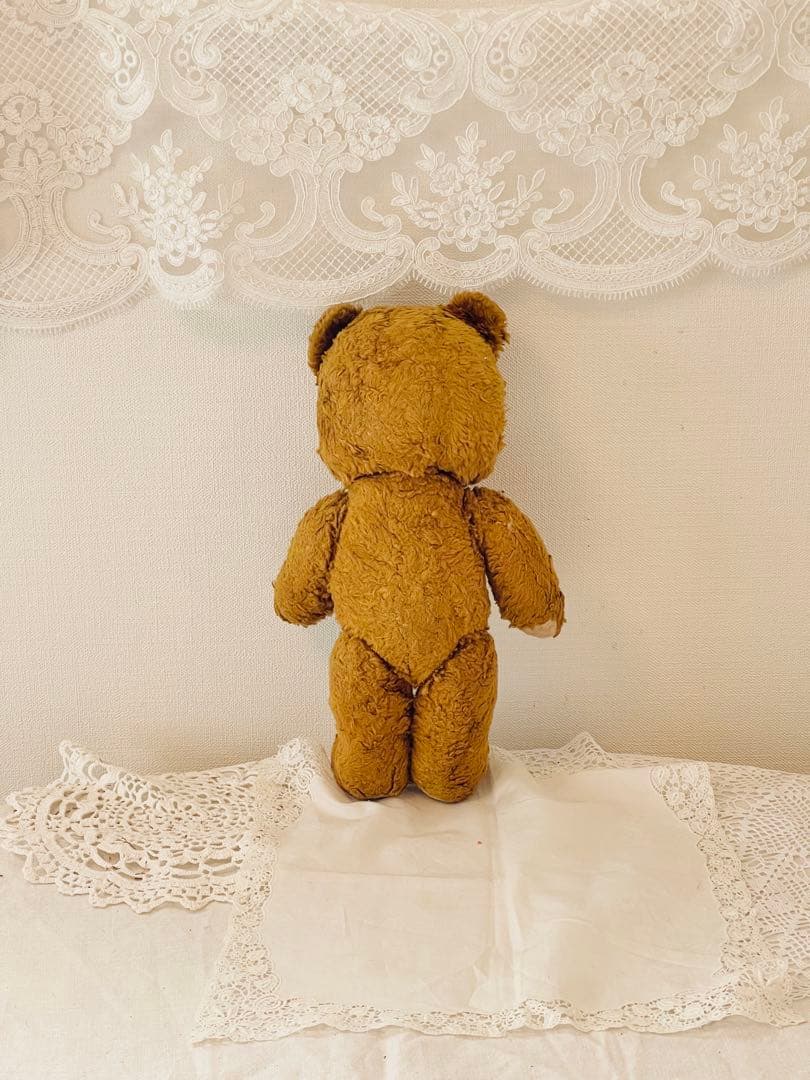 f アンティークテディベア　アンティークベア　イギリス