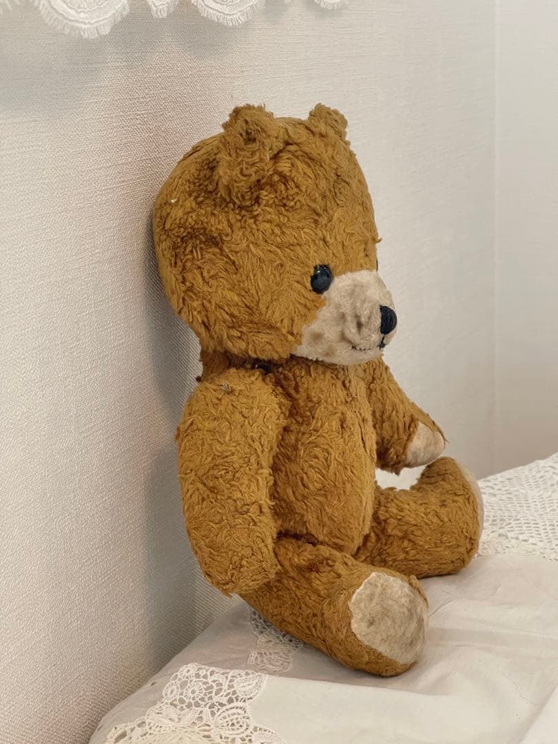 f アンティークテディベア　アンティークベア　イギリス