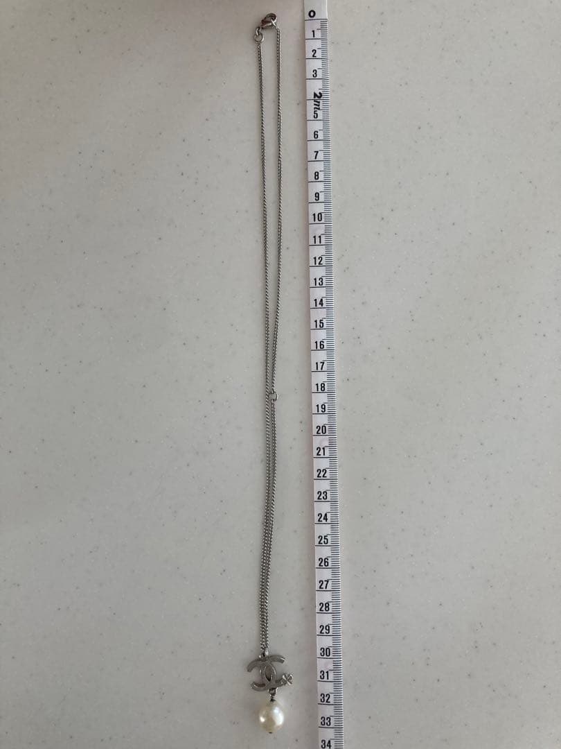 CHANEL シャネル　ネックレス　ココマーク　パール　クローバー