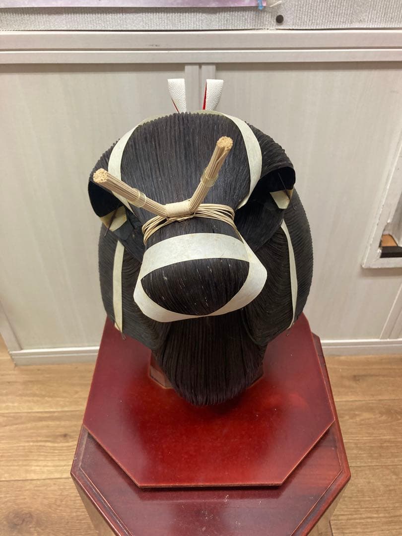 クーちゃん　文金高島田日本髪かつら