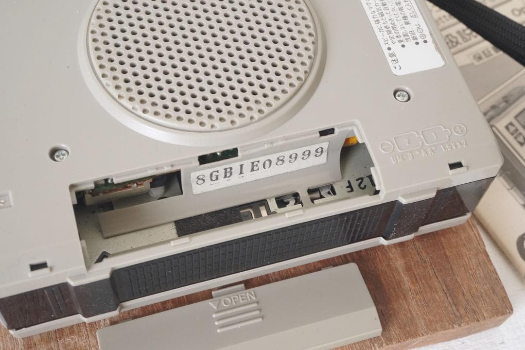 National カセットレコーダー RQ-382 カセットプレーヤー 箱付き