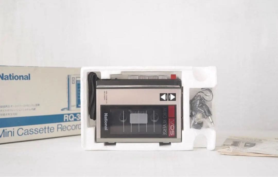 National カセットレコーダー RQ-382 カセットプレーヤー 箱付き