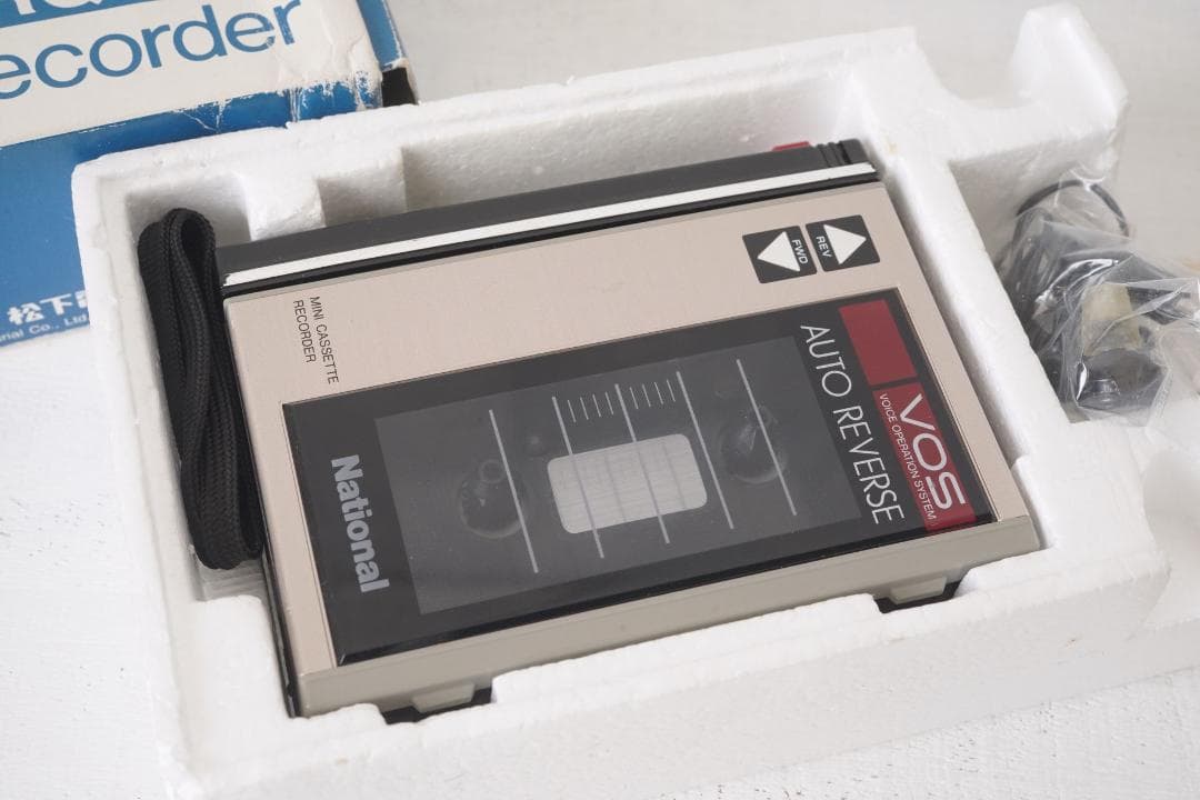 National カセットレコーダー RQ-382 カセットプレーヤー 箱付き