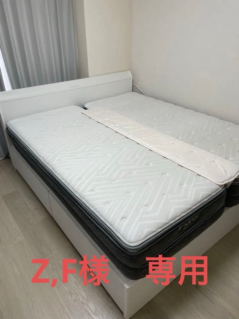 【ニトリ】N-sleep ハードマットレス&ベッドフレーム　クイーンサイズ